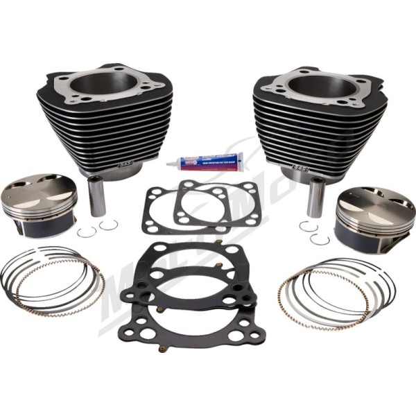 S&S CYCLE Big Bore Cylinder Kit Harley Davidson FLDE / FLFB / FLHC / FLHR 1750cc 17-23