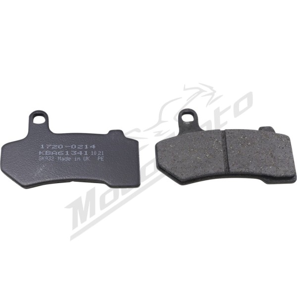 DRAG SPECIALTIES Organic Brake Pads Harley Davidson FLH / FLHFB / FLHR / FLHRC / FLHRSE / FLHRXS 975-1977cc 05-26