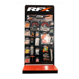 RFX Metal Display 100x50x220cm Black