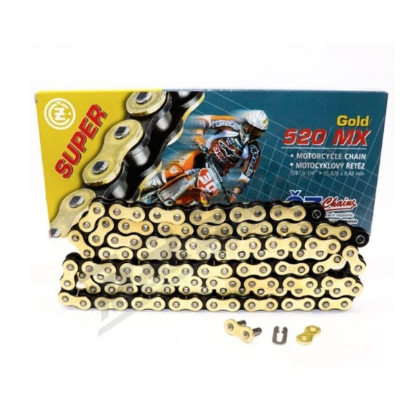 Cz drive chain 520 mx gold