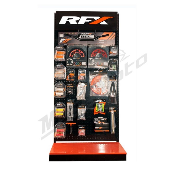 RFX Metal Display 100x50x220cm Black