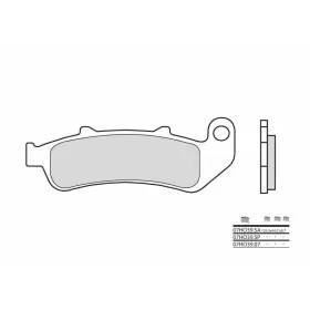 BREMBO Street Sintered stabdžių trinkelės galinės HONDA CBR 1000 F 1993-1999