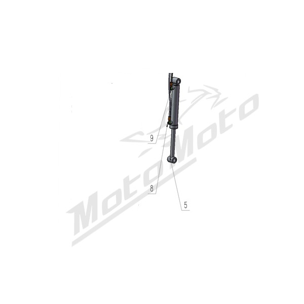 Bronco Hydraulic hose Bucket Rear 77-13000 2022>