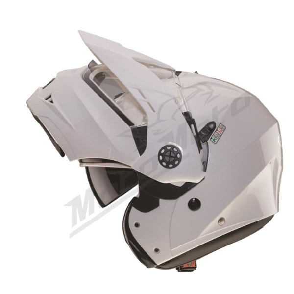 Offroad Flip-up Helmet Caberg Tourmax White Metallic