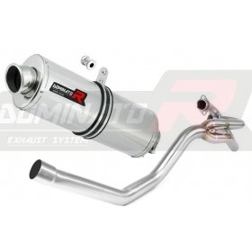 Exhaust kit Dominator OVAL & 2IN1 COLLECTOR YAMAHA XT 660 R 2004-2014