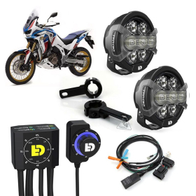 DENALI DialDim D7 Pro Papildomų žibintų kompl. Honda CRF 1100 20-23