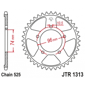 Rear sprocket JTR1313