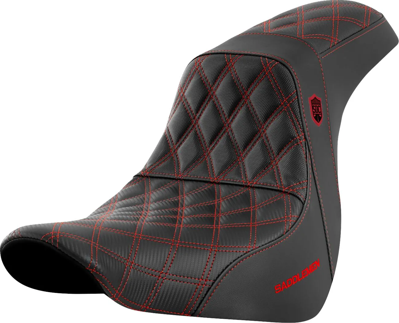 SADDLEMEN Pro Series SDC Performance Grip Seat Harley Davidson FLSB / FXLR / FXLRST 1750-1923cc 18-25