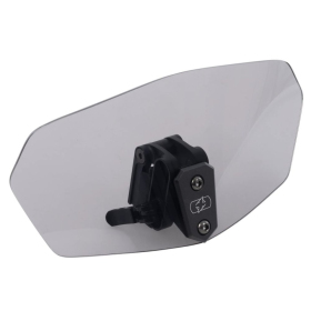 Oxford windshield deflector adjustable windshield tinted 260x125mm