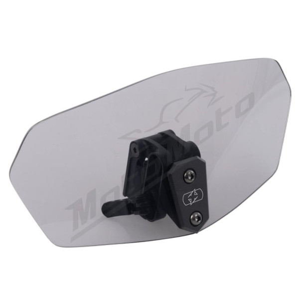Oxford windshield deflector adjustable windshield tinted 260x125mm