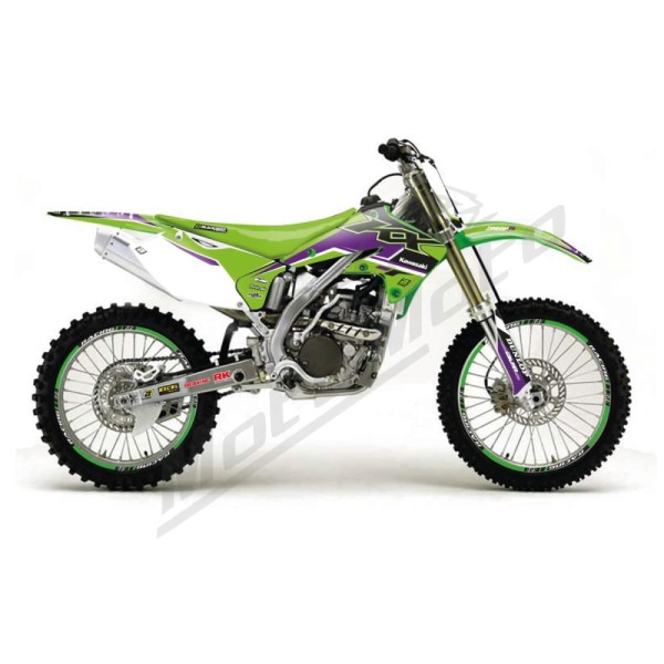 BLACKBIRD RACING Dream 5 Graphic Kit Kawasaki KX 250cc 04-05