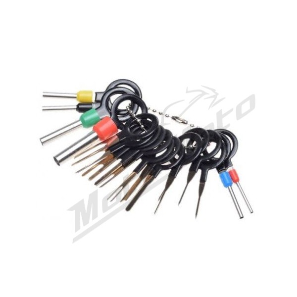 Wire Terminal Removal Tool Needle Ejector Kit / Electrical Wiring Crimp  Connector Pin Kit MaxTuned 18pcs