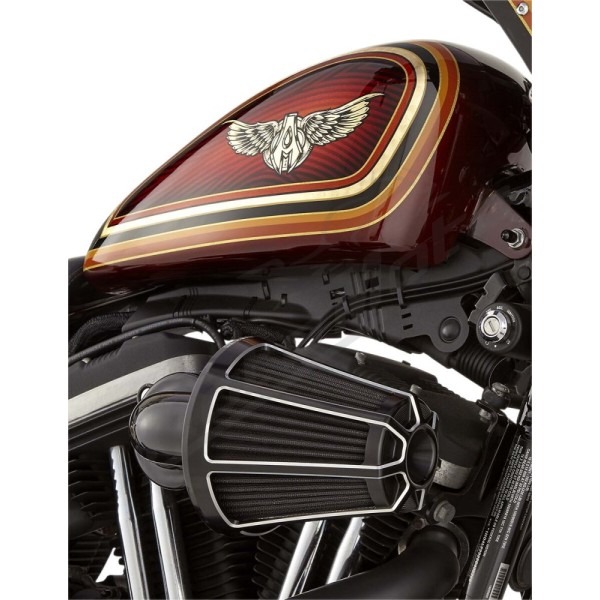 ARLEN NESS Monster Sucker® Air Cleaner Kit Harley Davidson FLDE / FLFB / FLHC / FLHCS / FLHTCUTG 1750-1923cc 17-24
