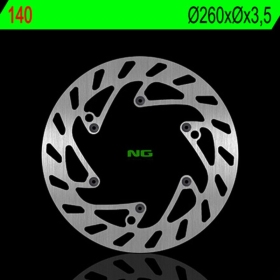 NG BRAKES 140 priekinis fiksuotas stabdžių diskas GAS GAS / KTM / HUSABERG / HUSQVARNA 