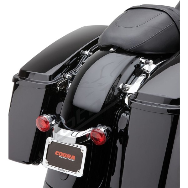 COBRA Docking Kit for Detachable Backrest  Harley Davidson FLHR / FLHRC / FLHTC / FLHTCU / FLHX / FLTRX 1584-1690cc 09-13