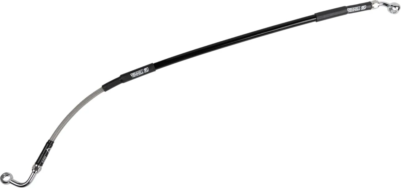 MOOSE OFFROAD Rear Stainless Steel Braided Brake Line Honda CRF 250L 14-20