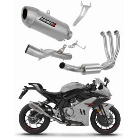 CF MOTO 675 SR-R 2024-2025 Dominator Full Exhaust System Collector Silencer S6 + dB killer