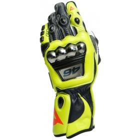 Dainese Full Metal 6 Replica Rossi genuine leather gloves