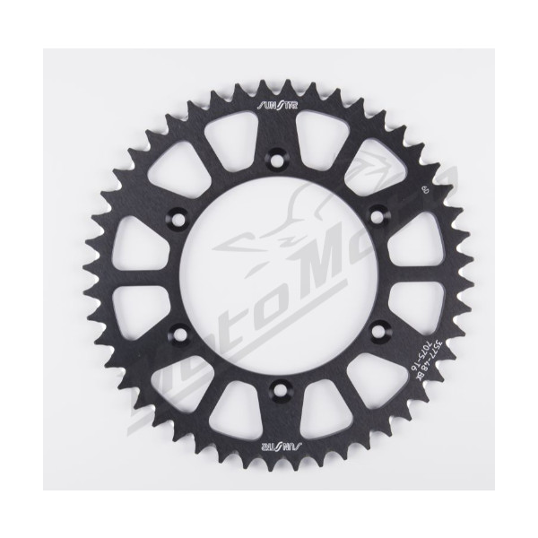SUNSTAR 520 Rear sprocket black Suzuki RM 125 80-12