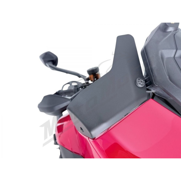 WRS DU038NO Side Deflectors Matt Black Ducati Multistrada V2 900cc 2025