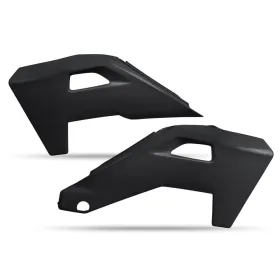 UFO Black Radiator Covers For Husqvarna FC / TC 150-450cc 25