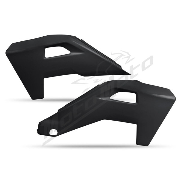 UFO Black Radiator Covers For Husqvarna FC / TC 150-450cc 25