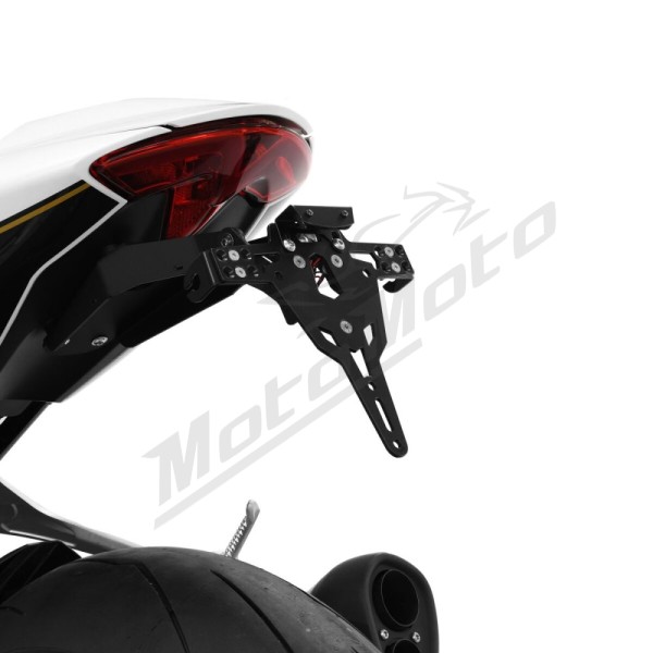 ZIEGER PRO License Plate Holder Type B Harley Davidson FLSTFB / Ttriumph Speed Triple 1200-1690 12-24