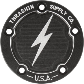 THRASHIN SUPPLY CO. Points Cover Harley Davidson FLD / FLHR / FLHRC 1340-1800cc 99-17