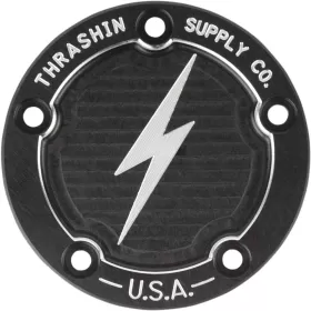 THRASHIN SUPPLY CO. Points Cover Harley Davidson FLD / FLHR / FLHRC 1340-1800cc 99-17
