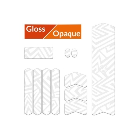 ALGIS frame protective stickers set (opaque-white lines) M
