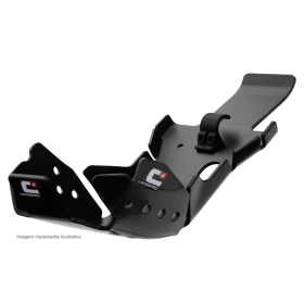 CROSSPRO Engine / swingarm cover black Beta RR 300-480 20-22