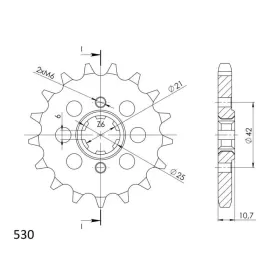 Supersprox / JT Front sprocket 338.17