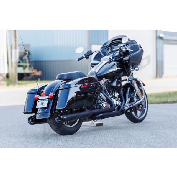 S&S CYCLE 4-1/2" GNX Slip-On Mufflers Harley Davidson FLHR / FLHRC / FLHRCI / FLHRI 1340-1800cc 95-16