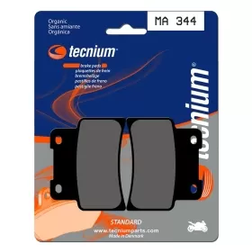 TECNIUM Street Organic Brake pads - MA344 Aprilia / Yamaha 125cc 06-24