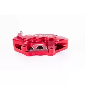 BERINGER Aerotec® Left Axial Brake Caliper 6 Pistons Ø27mm Red FANTIC / HONDA / YAMAHA