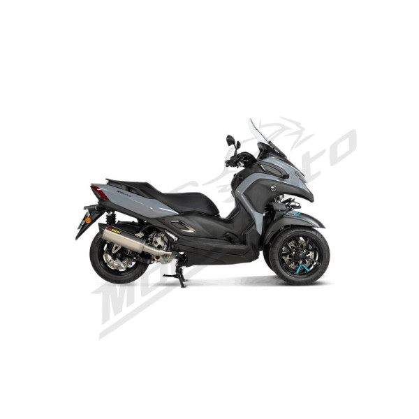 AKRAPOVIC Slip-On Line Muffler Stainless Steel / Carbon Fiber Yamaha CZD / MW / Xmax 125-300 21-24