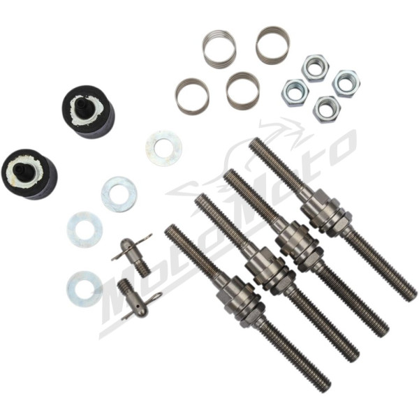 CYCLE VISIONS BareBack® Saddlebag Mounting System Harley Davidson FLSTC / FLSTCI / FLSTS 1340-1450cc 97-02