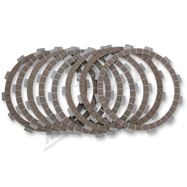 MOOSE OFFROAD HARD-PARTS Clutch Friction Plate Set Gas Gas / Husqvarna / KTM 250-501cc 11-23