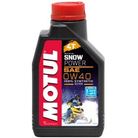 Alyva MOTUL SNOWPOWER 0W40 Sintetinė - 4T - 1L