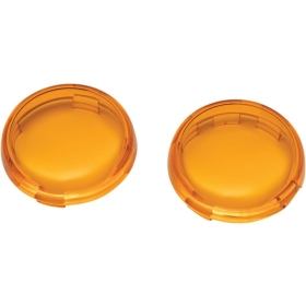 KURYAKYN Turn Signal Lenses Amber Harley Davidson FLD / FLHR / FLHRI / FLHX / FXDL / XG 500/1977 99-24