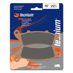 TECNIUM Street Performance Sintered Metal Brake pads - MF221 Honda ST 1100 Pan European 96-01