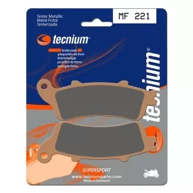 TECNIUM Street Performance Sintered Metal Brake pads - MF221 Honda ST 1100 Pan European 96-01