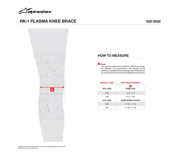 ALPINESTARS RK-1 Plasma Knee Braces