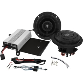 WILD BOAR AUDIO 400 W Amplifier/Speaker Kit Harley Davidson FLHT / FLHTCU / FLHTCUL 1690-1923cc 14-24