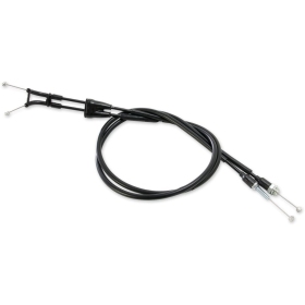 MOOSE OFFROAD Black Vinyl Throttle Cable Yamaha WR F / YZ F 250-450cc 03-09