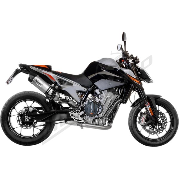 LEOVINCE LV One Evo Stainless Steel Slip-On Muffler KTM DUKE 790-890 18-23