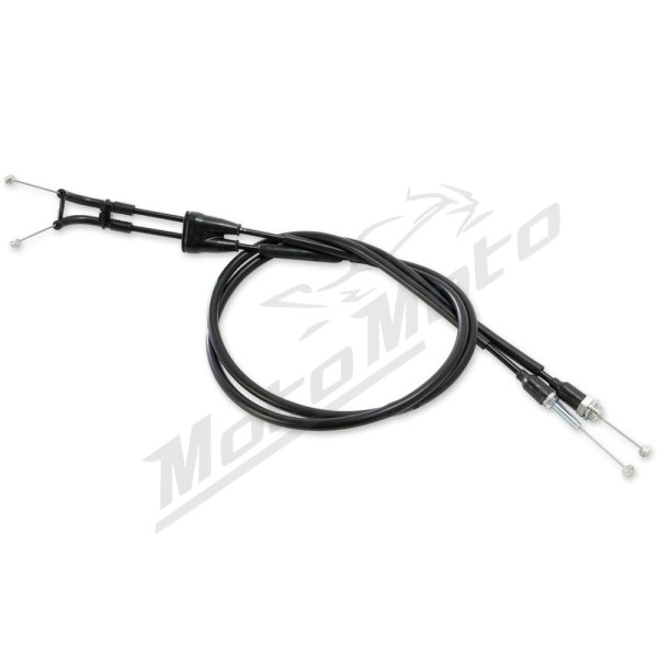 MOOSE OFFROAD Black Vinyl Throttle Cable Yamaha WR F / YZ F 250-450cc 03-09