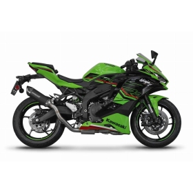 Kawasaki ZX-4R / RR 2023 - 2024 Full Exhaust System HP8 BLACK + dB killer