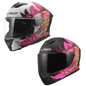 Helmet LS2 FF820 RAPID 3 POPPIES 2