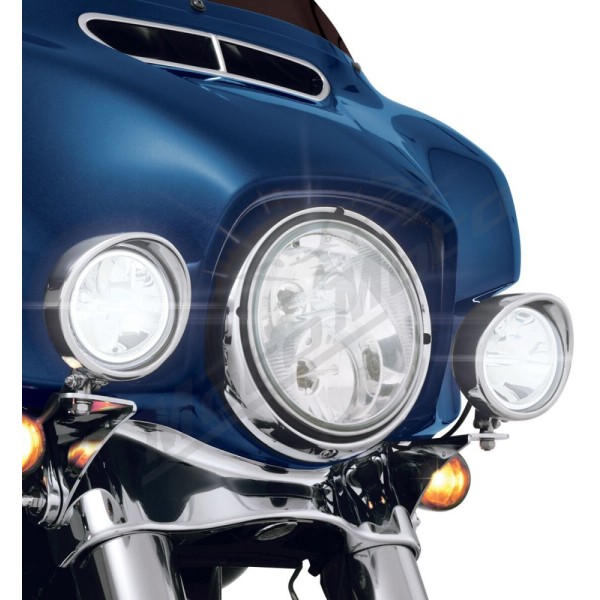 SHOW CHROME 3.5" LED Driving Light Kit HARLEY DAVIDSON FLHX 1340-1923 96-24